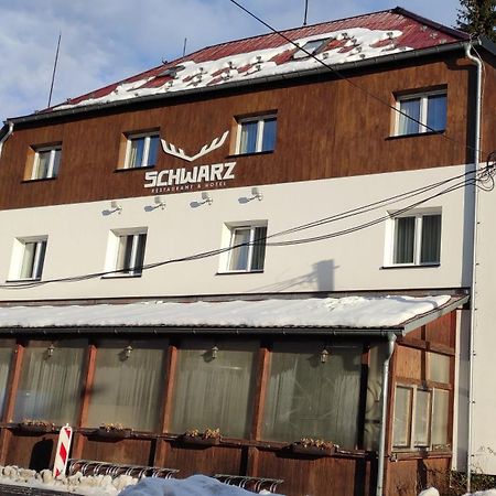 Hotel Schwarz Nove Hamry ภายนอก รูปภาพ