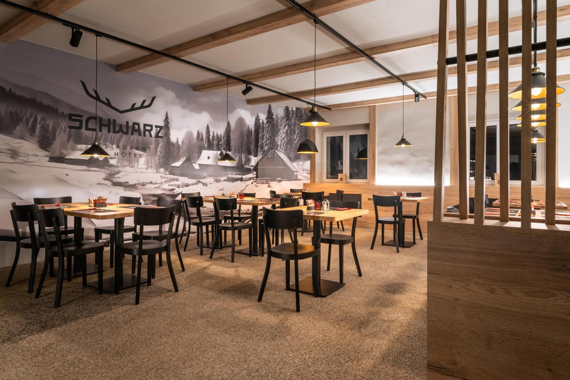 Hotel Schwarz Nove Hamry ภายนอก รูปภาพ